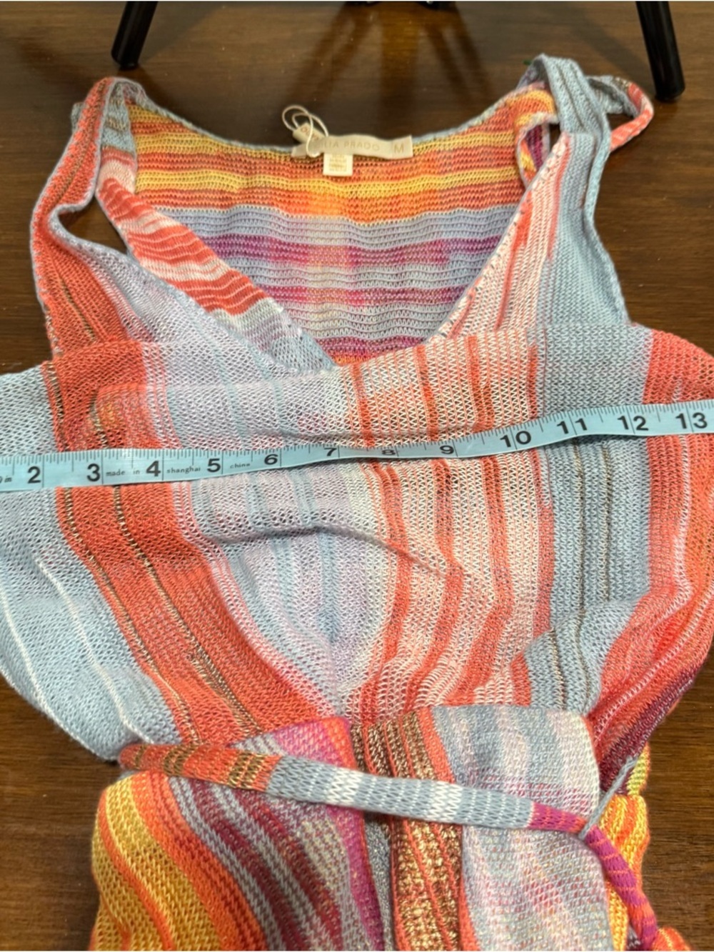 Anthropologie Reverie Rainbow Sweater Dress By Cecilia Prado Size M NWT Colorful - Picture 13 of 13